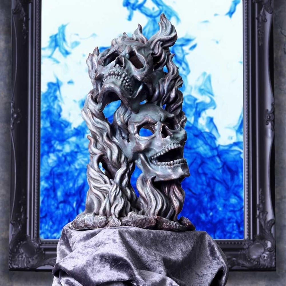 Nemesis Now - Comedy and Tragedy Figurine - Grey